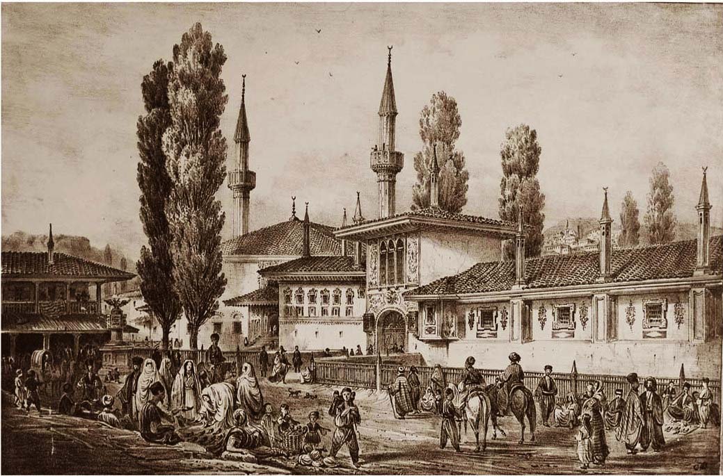 Бахчисарай в 17 веке