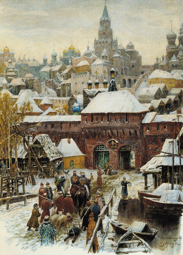 Москва. Конец 17 века