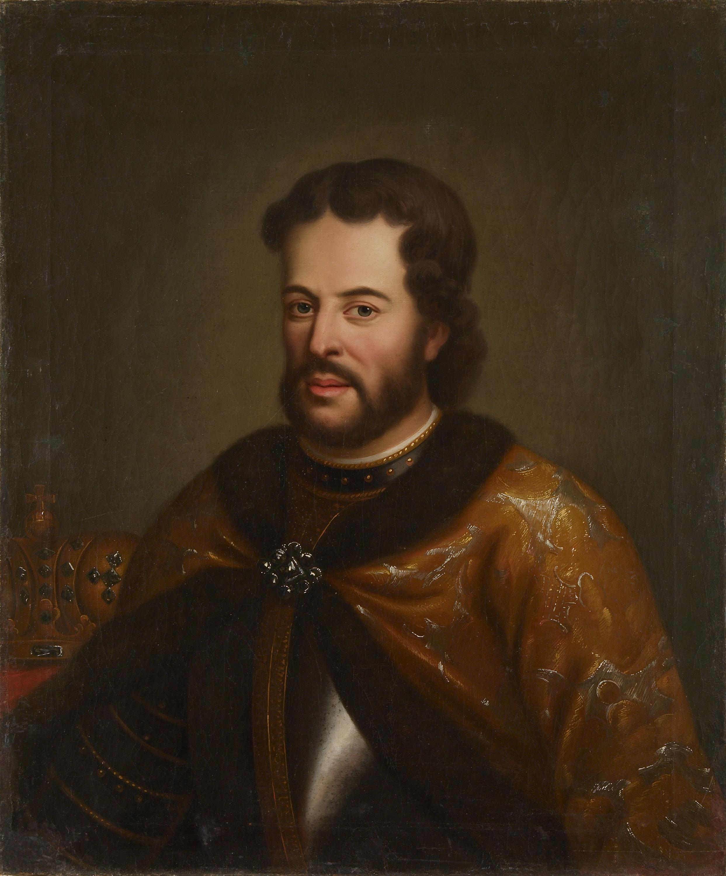 Портрет царя Ивана Алексеевича Романова