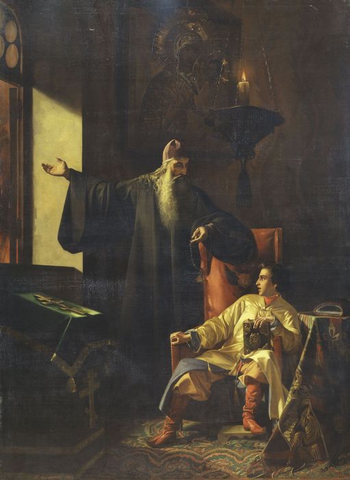 Царь Иоанн Грозный и иерей Сильвестр