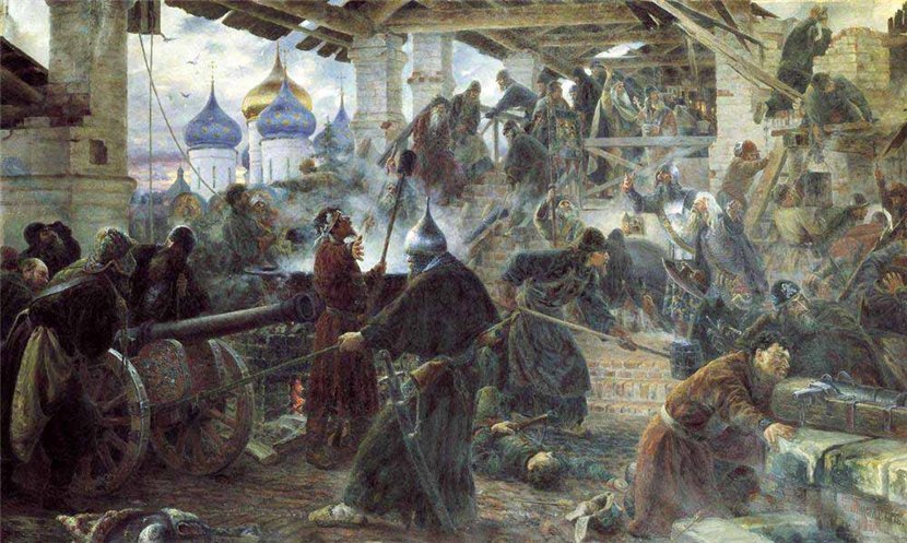 кликнуть для увеличения Оборона Троице-Сергиевой Лавры