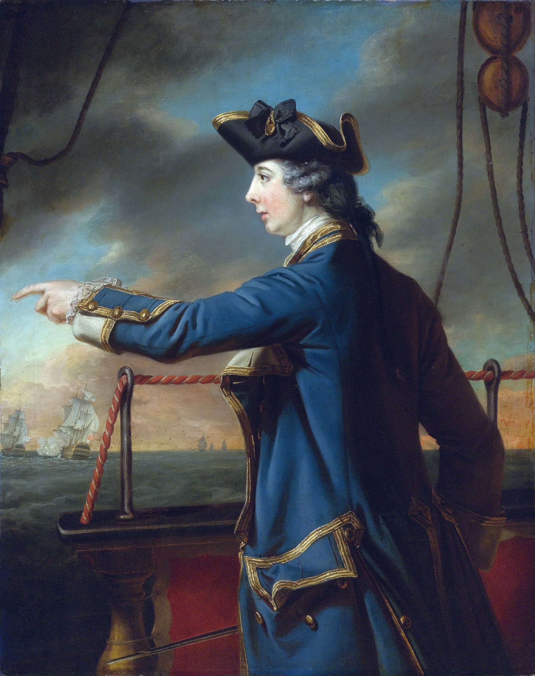Капитан корабля 18 век