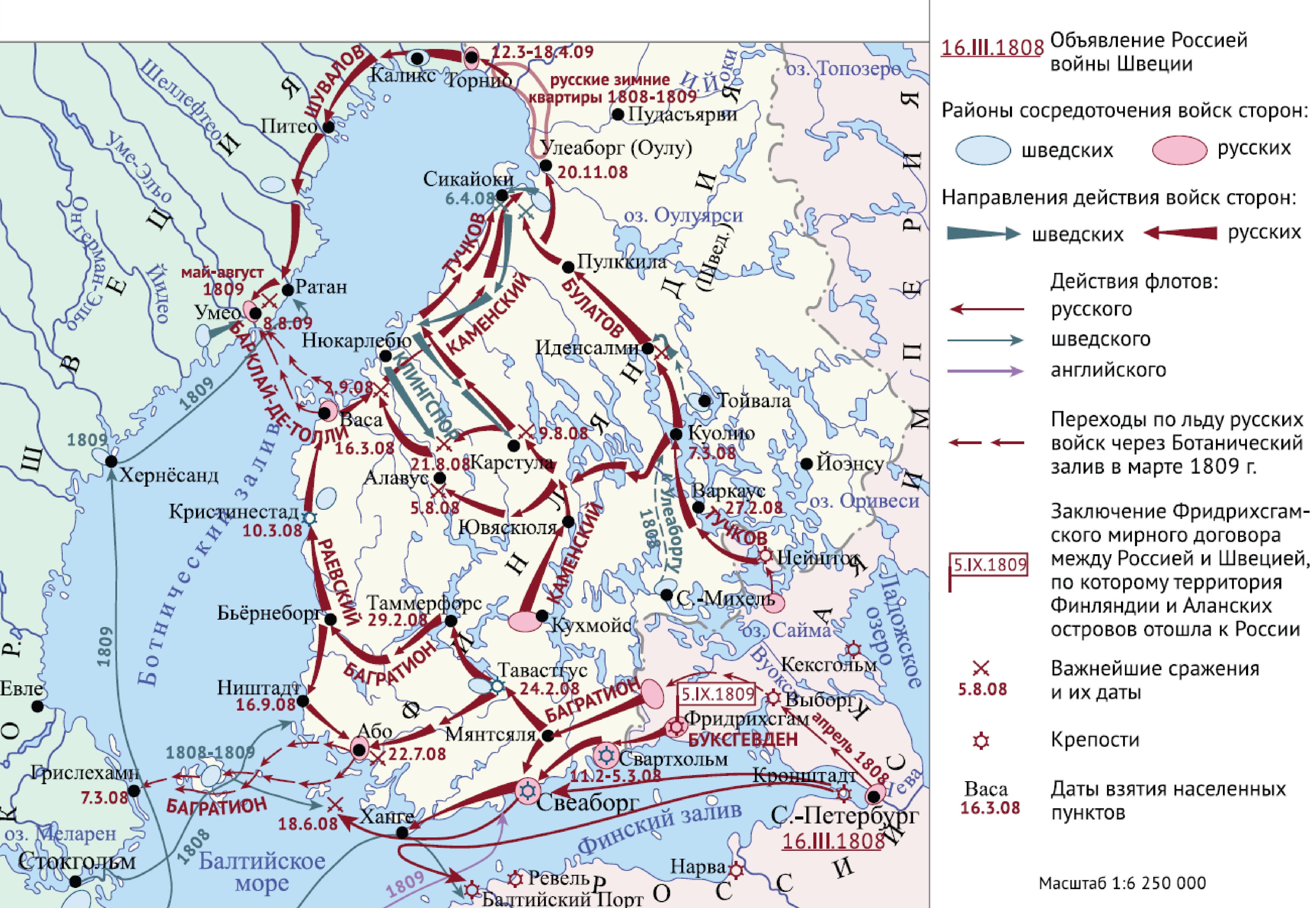 Русско-шведская война 1808-1809