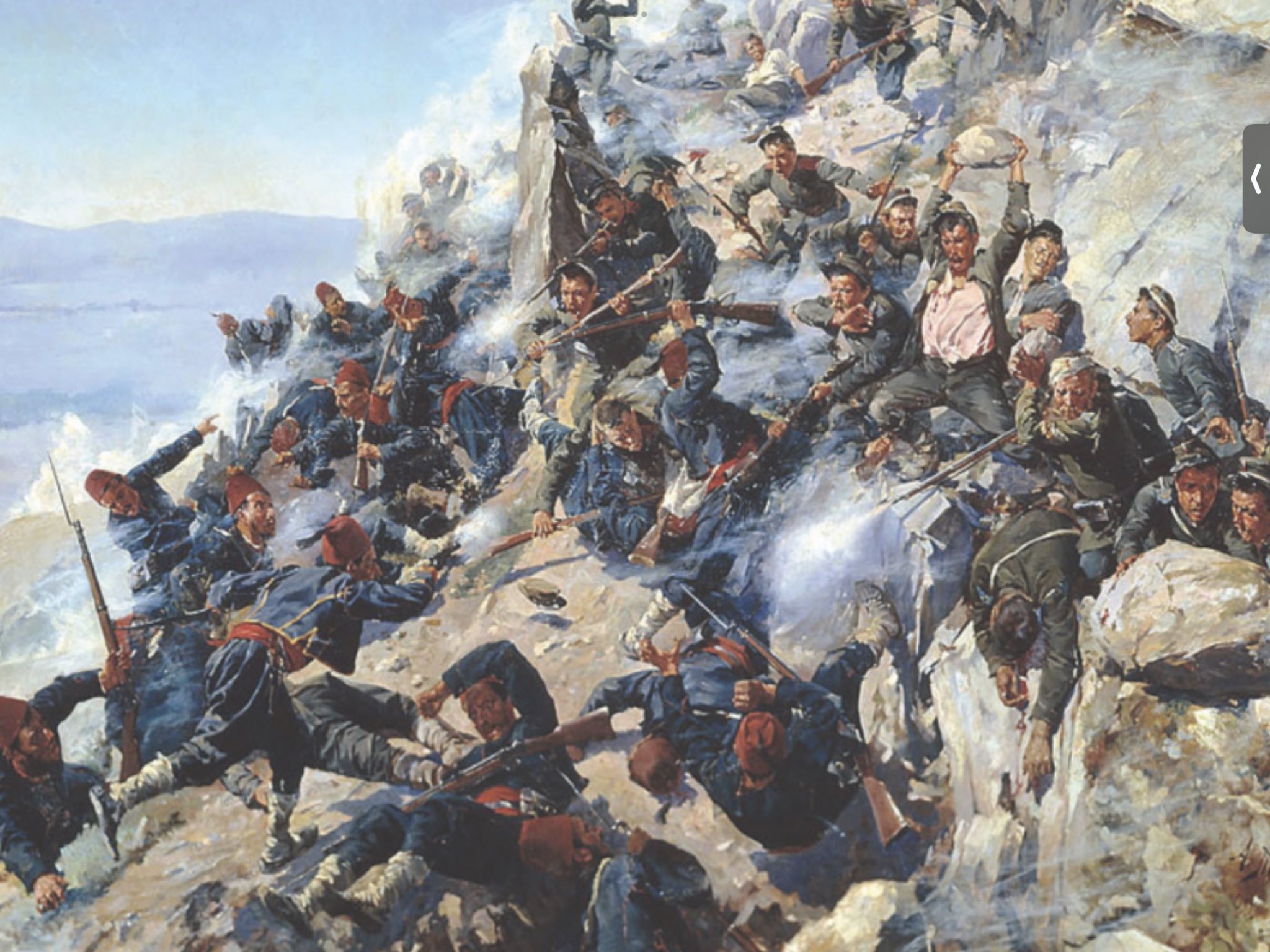 Защита “Орлиного гнезда” орловцами и брянцами 12 августа 1877 года